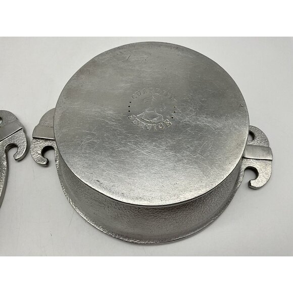 Guardian Service Hammered Aluminum Vintage 1940s Dutch Oven Cookware Set of 3 - Picture 13 of 14